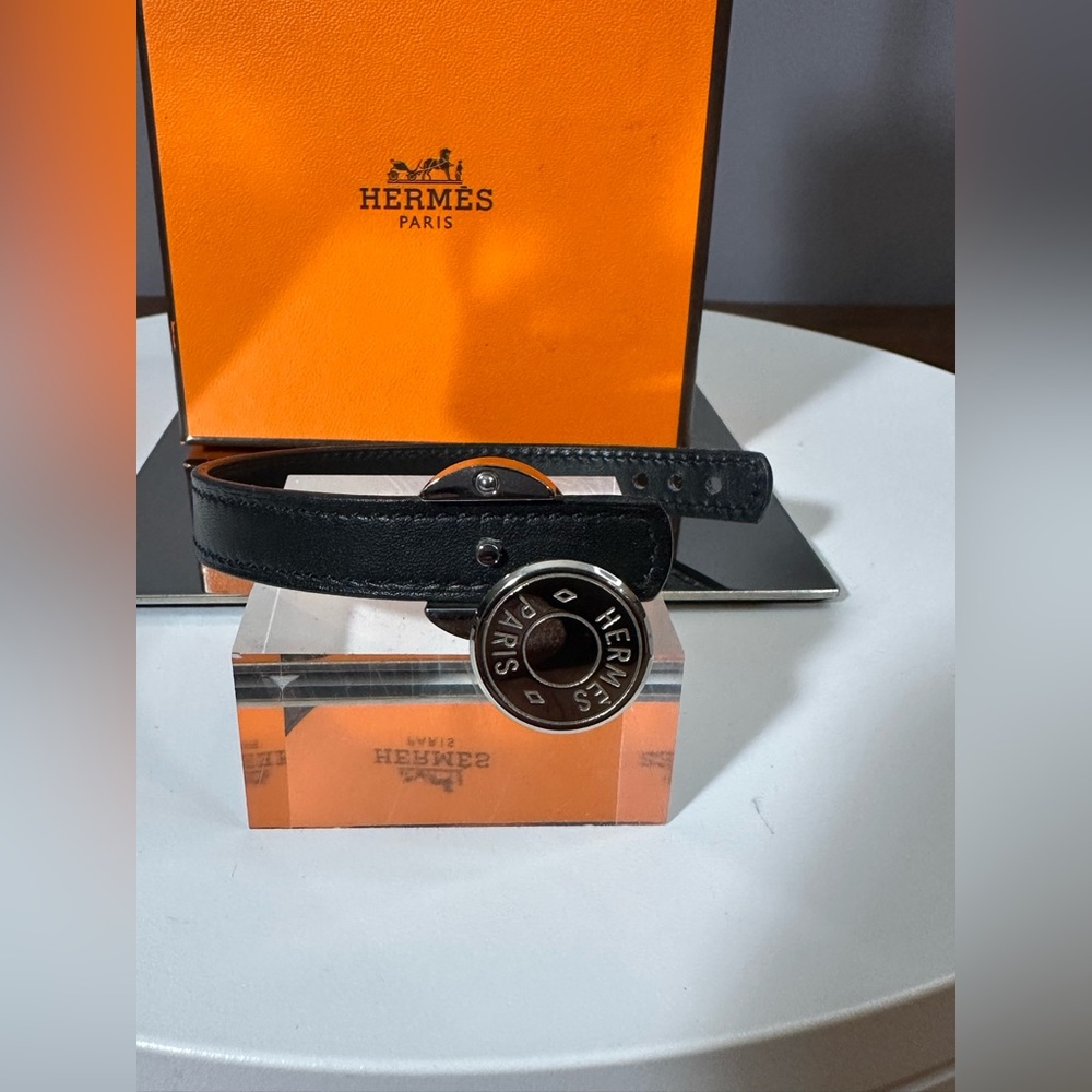 Hermes Interchangeable Looping Wrap Bracelet With… - image 3